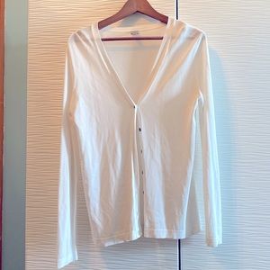 White Cardigan from Tristan. Size small.